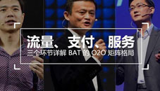 流量、支付、服務(wù)，三個環(huán)節(jié)詳解 BAT 的 O2O 矩陣格局